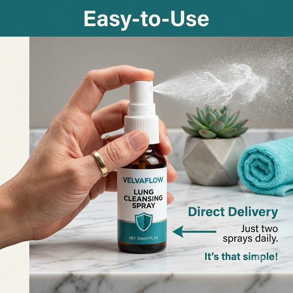 VelvaFlow™ Lung Cleansing Spray