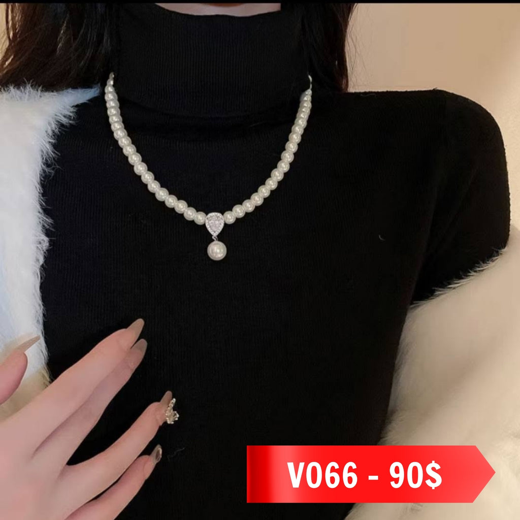 Premium Pearl Necklace - Luxurious, Elegant Design in Multiple Styles