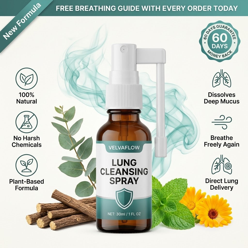 VelvaFlow™ Lung Cleansing Spray