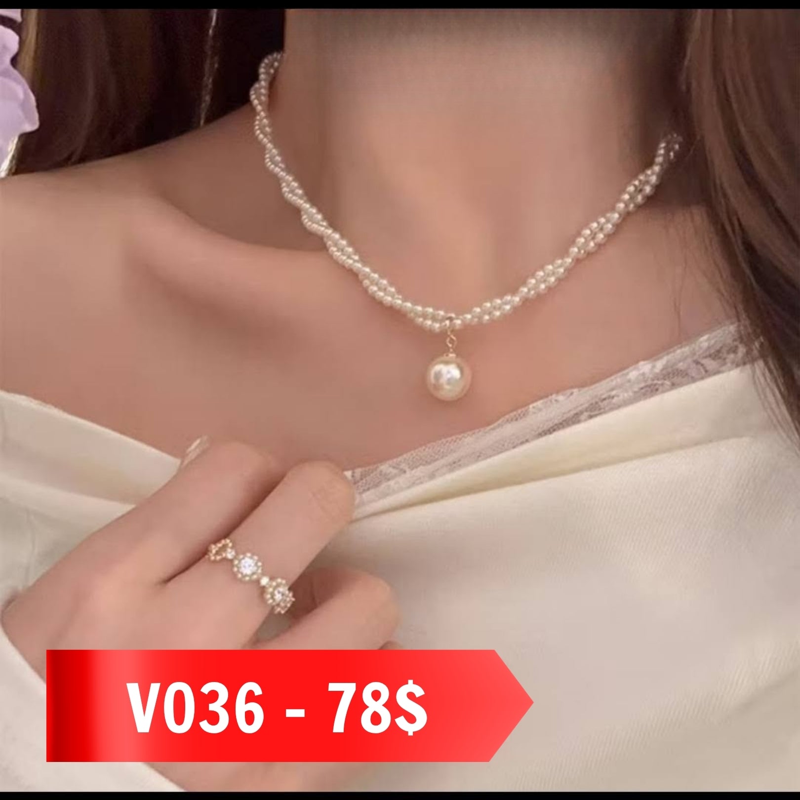 Premium Pearl Necklace - Luxurious, Elegant Design in Multiple Styles