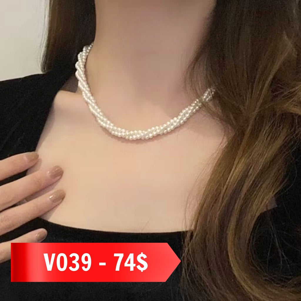 Premium Pearl Necklace - Luxurious, Elegant Design in Multiple Styles