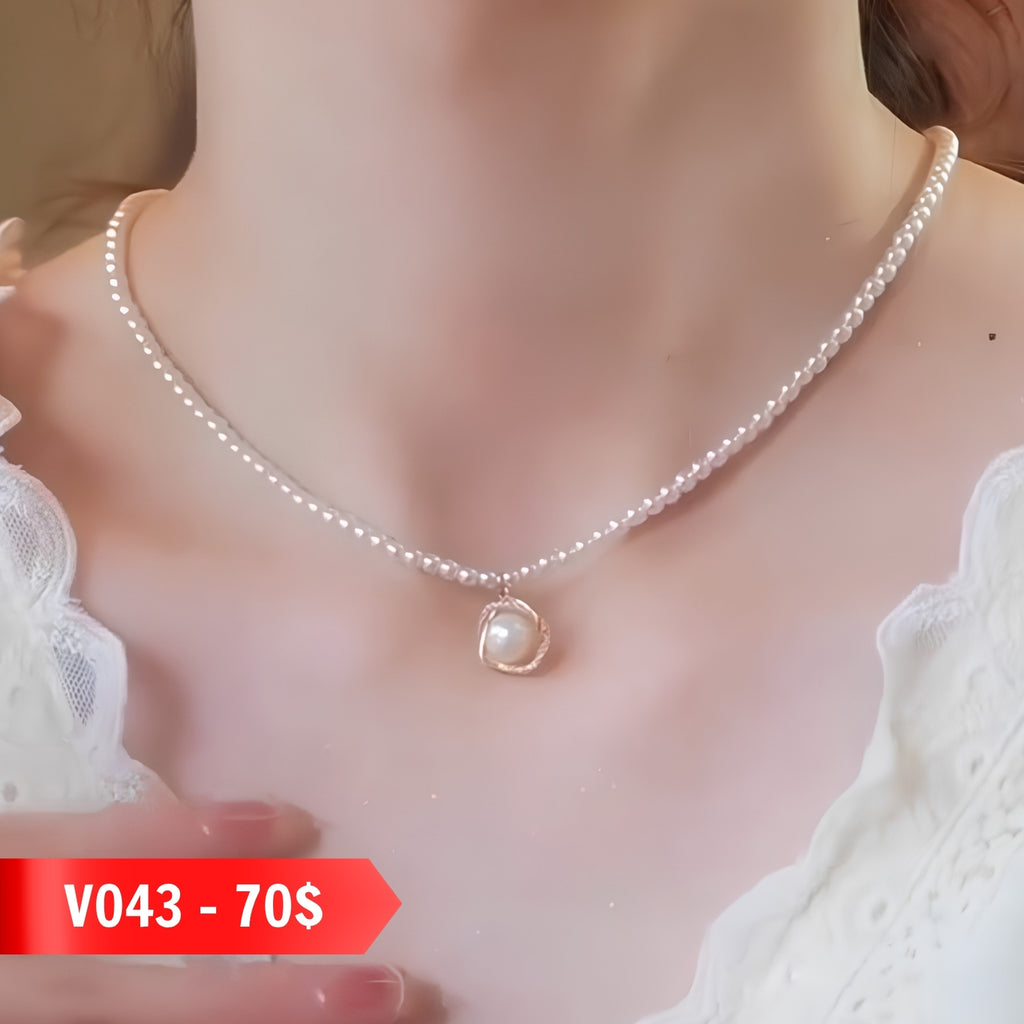 Premium Pearl Necklace - Luxurious, Elegant Design in Multiple Styles