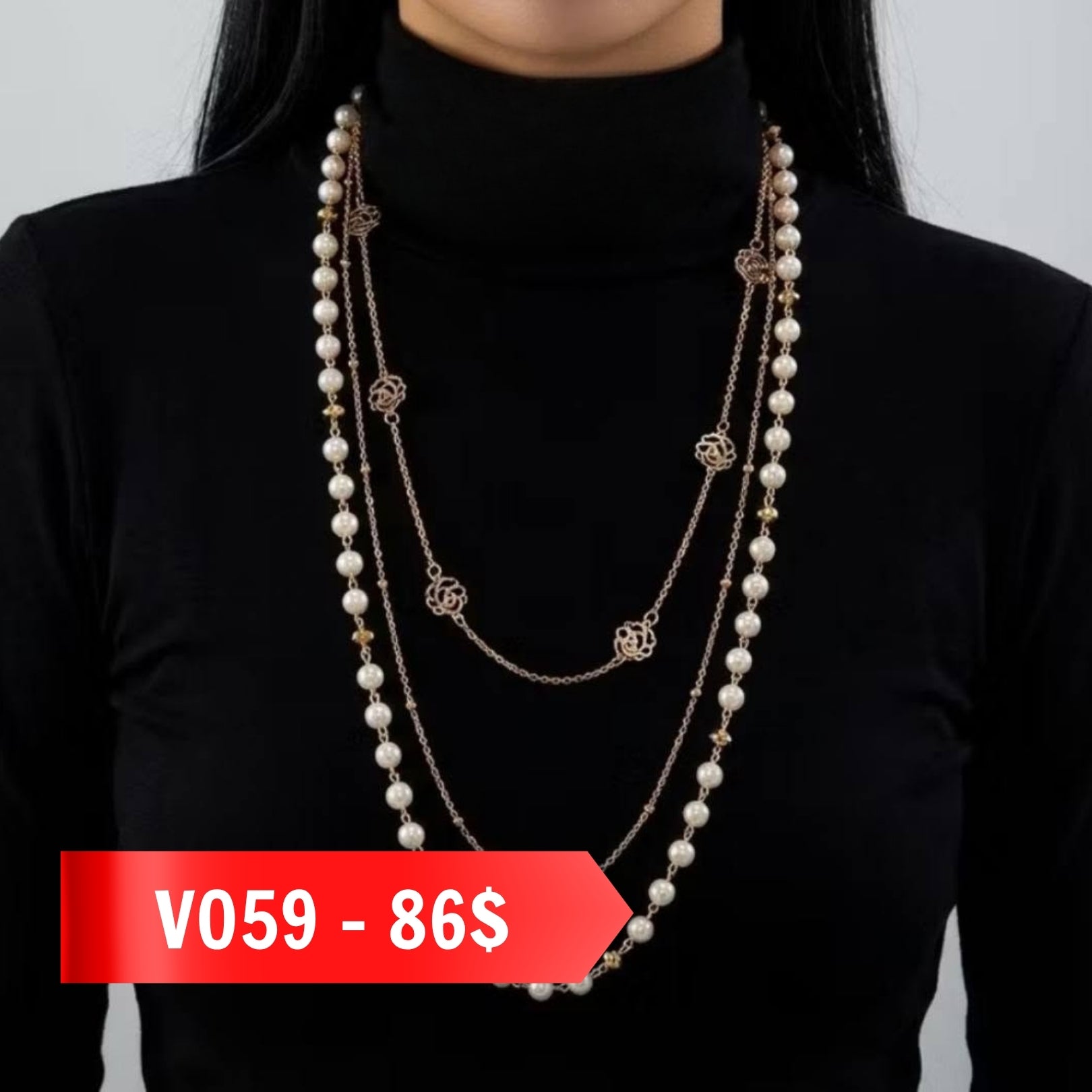 Premium Pearl Necklace - Luxurious, Elegant Design in Multiple Styles