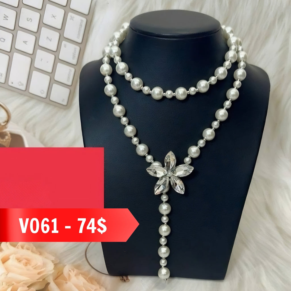 Premium Pearl Necklace - Luxurious, Elegant Design in Multiple Styles