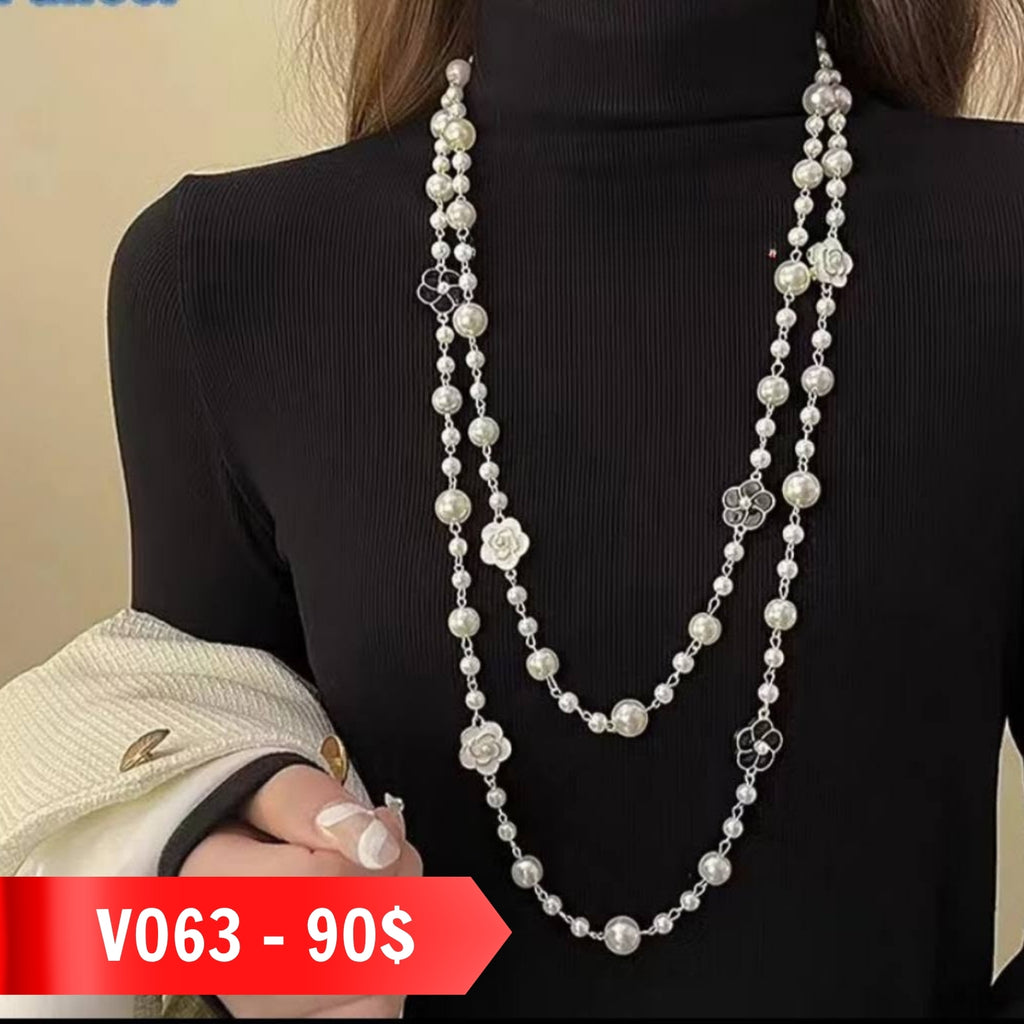 Premium Pearl Necklace - Luxurious, Elegant Design in Multiple Styles