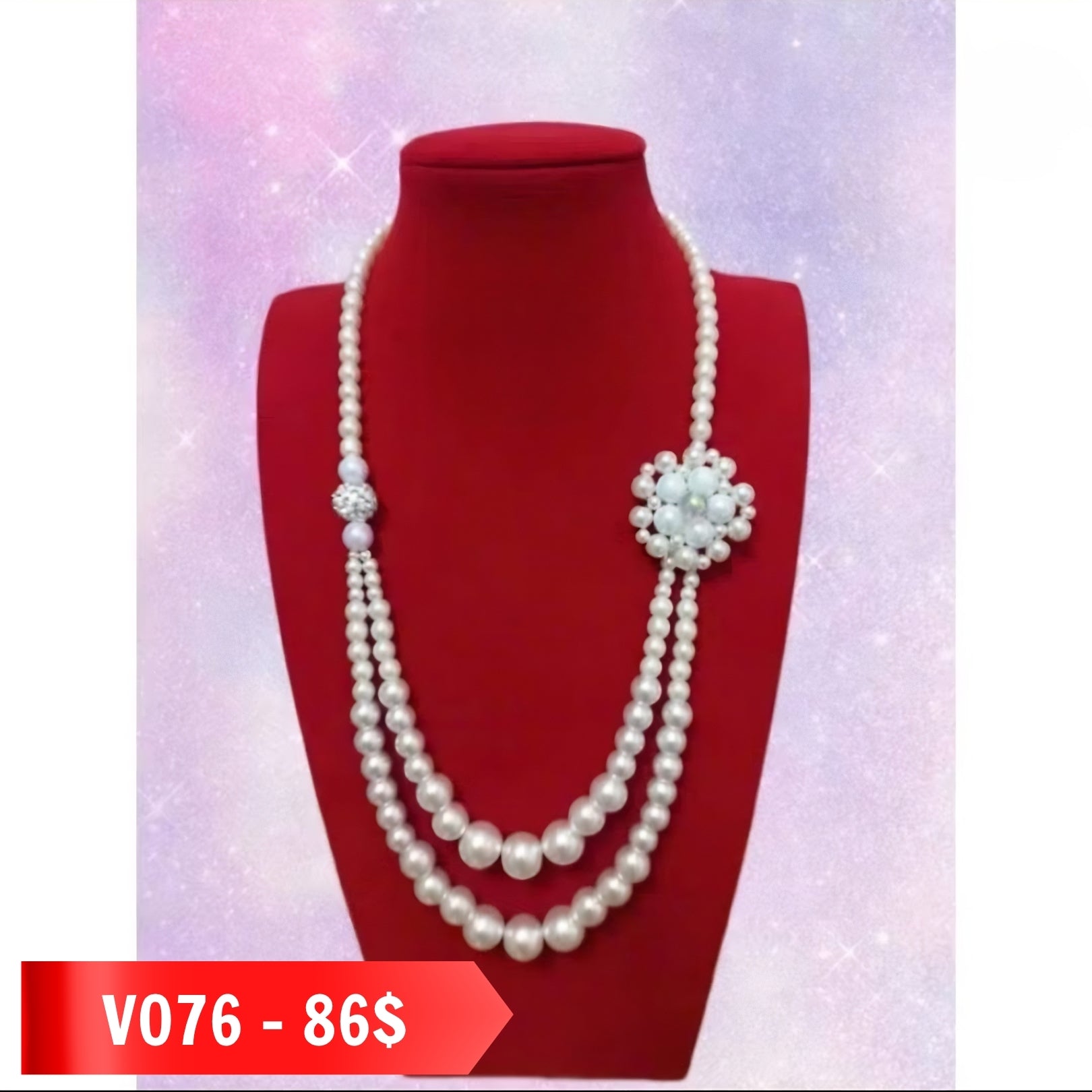 Premium Pearl Necklace - Luxurious, Elegant Design in Multiple Styles