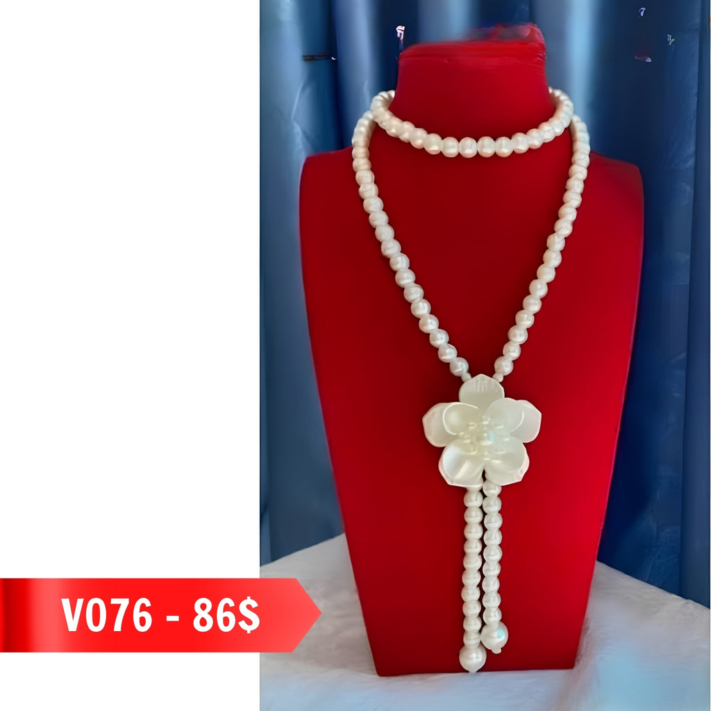 Premium Pearl Necklace - Luxurious, Elegant Design in Multiple Styles