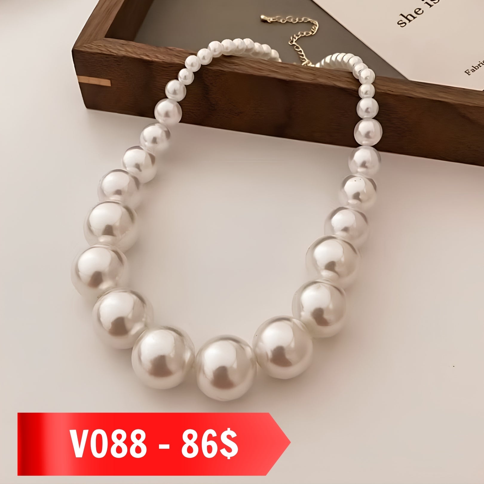 Premium Pearl Necklace - Luxurious, Elegant Design in Multiple Styles